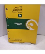 John Deere 7200 4 &amp; 6 Row Narrow Drawn Planter Owner  Manual OMH139535 NOS - £20.28 GBP