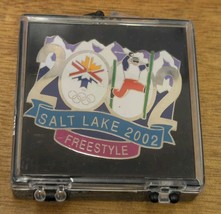 2002 Salt Lake Olympic Pin Freestyle Skiing Event LE 2456/5000 New Old S... - $14.85