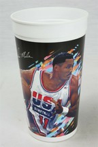 VINTAGE 1992 McDonald&#39;s Dream Team USA Karl Malone Plastic Cup - $14.84
