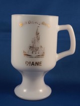 Vintage Walt Disney Monde Magique Château Souvenir Tasse &quot; Diane &quot; - £23.38 GBP