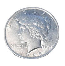 1923 P Peace 90% Silver Dollar 1$ Coin Philadelphia Mint 50C KM#150 type 2 old - £33.08 GBP