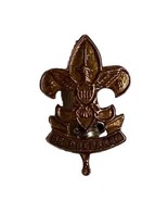 Vintage BSA Boy Scouts of America Be Prepared  Fleur-De-Lis Pin Small Fl... - $9.98