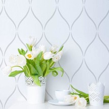 Serenity Allover Stencil Pattern - Size: Large - DIY Home Improvement - Better t - $52.00