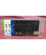 Lot of 6 Starbucks 2012, 2014, 2015 and 2017 THANK YOU Gift Cards New wi... - $607.42 MXN