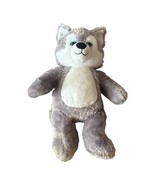 Build a Bear 16” Great Wolf Lodge Wiley The Wolf Gray White Plush Stuffed Animal - $281.20 MXN