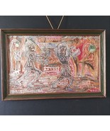 Paul Nickle &quot;Welsh&quot;-  The Purse Snatcher - Outsider Art - Folk Art - Oil... - $413.44 CAD