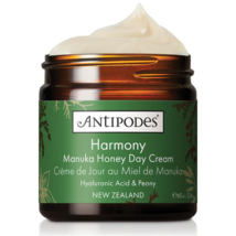 Antipodes Harmony Manuka Honey &amp; Hyaluronic Acid Brightening Day Cream 60ml - £77.02 GBP