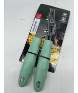 Deluxe Can Opener Kitchen Camping Hunting Fishing Hiking Silicone Grips ... - $2.96