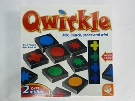 New! QUIRKLE Board Game MindWare Games Mix Match Wooden Tile Strategy - $27.99