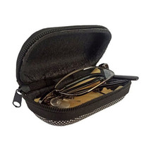 Folding Reading Glasses Metallic From +1.00 to +3.00 with Mini Case and Cloth - £12.48 GBP