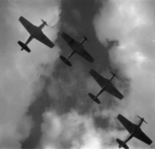 New WW2 World War II 8x10 Photo: P-51 Mustangs Formation Ramitelli Italy... - $8.81