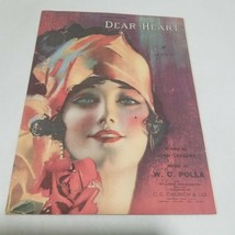 Dear Heart by Jean Lefavre and W. C. Polla Popular Edition Sheet Music - £6.16 GBP