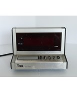 1980&#39;s Cosmo Time Solid State Digital Alarm Clock Woodgrain Model Works - $372.93 MXN