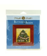 Christmas It&#39;s a Wonderful Life Buttons &amp; Beads Autumn Mill Hill Cross S... - £15.00 GBP
