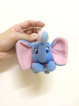 Disney Dumbo Elephant Plush Doll Keychain. Play Ball. Cute, Pretty and Rare item - £17.58 GBP