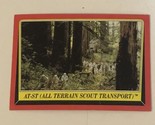 Return of the Jedi trading card Star Wars Vintage #106 All Terrain Scout... - $1.97