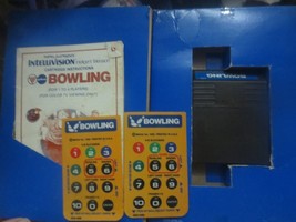 vintage Bowling Intellivision game Complete - $7.69