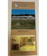 Blue Bird Motel Vintage Brochure Grand Lake Colorado BR14 - $10.88