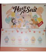 Authentic POPMART The Monsters Labubu Have A Seat Vinyl NEW SET Of 6 w Q... - $374.92 CAD