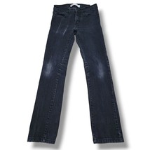Levi&#39;s Jeans Size 16 Reg W26&quot;xL28&quot; Levi’s 510 Skinny Jeans Mid Rise Jeans Black - £21.51 GBP