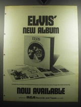 1974 Elvis A Legendary Performer Album Advertisement - Elvis&#39; New Album - £14.52 GBP