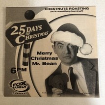 Merry Christmas Mr Bean Tv Guide Vintage Print Ad Tpa12 - £4.65 GBP