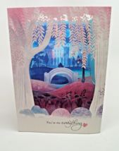 Valentine&#39;s 3D Hallmark Card *Paper Wonder** Park Bridge Wife Husband Girlfriend - £3.84 GBP