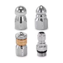 Sewer Jetter Nozzle for Pressure Washer,Drain Cleaning Tips,Rotating But... - $2,521.24 MXN