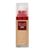 Revlon Age Defying 3X Makeup Foundation Firming Lifting  Medium 020 Tend... - £18.92 GBP