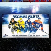 2023 DIRECTV NHL Hockey Center Ice Vinyl Banner 2'x5' Crosby Matthews McDavid - $58.49