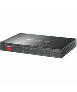 TP Link DS110GMP OMADA 10-PORT SWITCH W/8-PORT POE  - $207.99