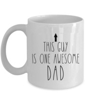 This Guy is One Awesome Dad Coffee Mug Father Funny Cup Christmas Gift For Dad - £12.48 GBP+