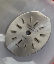 Vintage Sealed Dial for Bulova 5AB Ladies Watch - Silver Tone - Stamped Rebuilt - £11.60 GBP