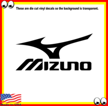 Mizuno Golf Logo 6&quot; Wide Vinyl Decal Sticker - £3.93 GBP