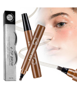 2025 New Magic Eyebrow Pencil, 3D Waterproof 4 Tipped Precise Brow Pen M... - €38,32 EUR