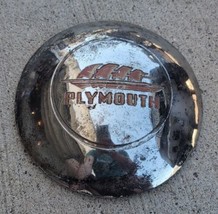 Vintage 1940&#39;s Plymouth Sail Ship Dogdish 10&quot; Hubcap - £15.23 GBP