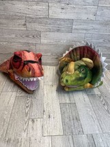 2 Wild Republic Plush Dinosaur Hand Puppets - $19.99