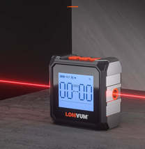 Longyun Laser Infrared Woodworking Steel Tape Measure Tool Box Ruler Metre Numer - $203.70