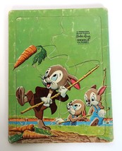 Vtg Oswald Rabbit Walter Lantz Inlaid Tray Puzzle 1962 7490 Authorized E... - $19.99