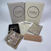 Scrabble Vintage Bookshelf Edition 2016 Unused Nice - £44.05 GBP