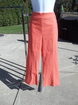 Nwt T Tahari Orange Crop Pants L - $19.99