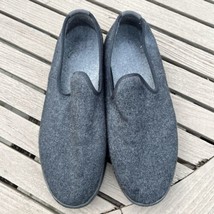 Allbirds Wool Loungers Merino Slip-On Comfort Shoe Men&#39;s Size 11 Dark Gray - £15.63 GBP