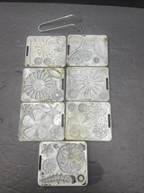 1965 Mattel Thingmaker Flower Molds –Lot of 7 Cast Moldings 4520 Series ... - £27.74 GBP