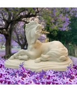 Unicorn Guardian Of The Heart Statue David Cornell Franklin Mint Matte P... - $1,172.64 MXN