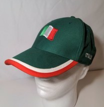 Italia Baseball Cap Green Internationa Insignia Adjustable Green, White,... - $15.99