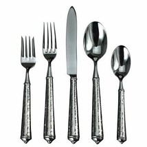 Leopardo by Ricci Stainless Steel Flatware Set for 4 Service 20 Pieces - New - £309.97 GBP