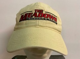 White The Meadow&#39;s Racetrack &amp; Casino Ball Cap Pre-Owned - £11.84 GBP