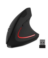 Ergonomic Vertical Wireless Mouse, Rechargeable 2.4Ghz Optical Mice 800/... - £25.15 GBP