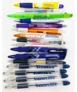 Lot of 16 Pharmaceutical Drug Rep Collectible Promo Pens (WORKING) - $34.99