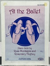 At the Ballet Piano Solo Montagna &amp; Hughey Early Intermediate Willis Sheet Music - $6.95